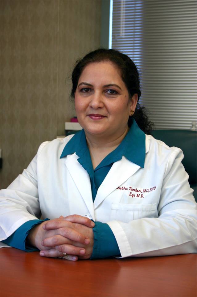 Dr. Shobha Tandon at Desk