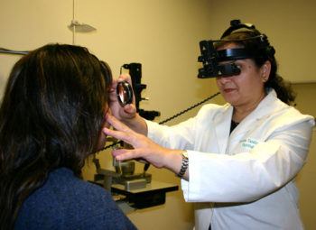 Indirect Ophthalmoscope for Comprehensive Eye Exam