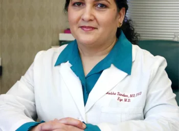 Ophthalmologist Dr. Tandon Smiling