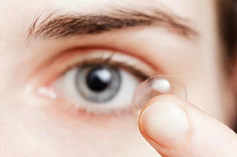 Contact lens use